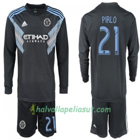 Jalkapallo Pelipaidat New York City PIRLO 21 Lasten Vieraspaita 2018-2019 Pitkähihainen